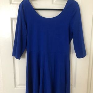 Express fit and flare dress